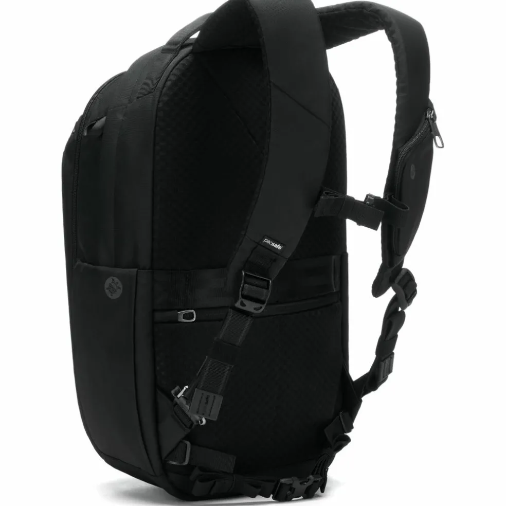 PacSafe V Tour Anti Theft 16 inch laptop rugzak 26 liter jet black