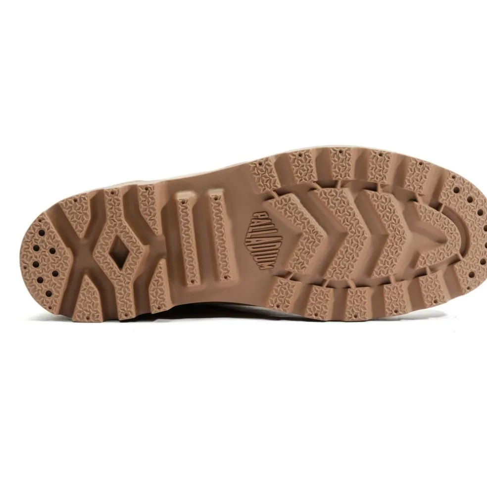 Palladium Pampa Hi Zip WL schoenen dames nude brown