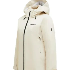 Peak Performance  ANIMA softshell winterjas dames sand fog