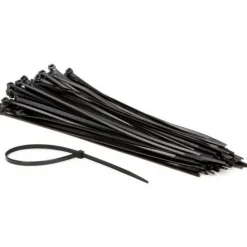 Perel Tie-wrap 300 x 4,8 mm zwart per 100 stuks