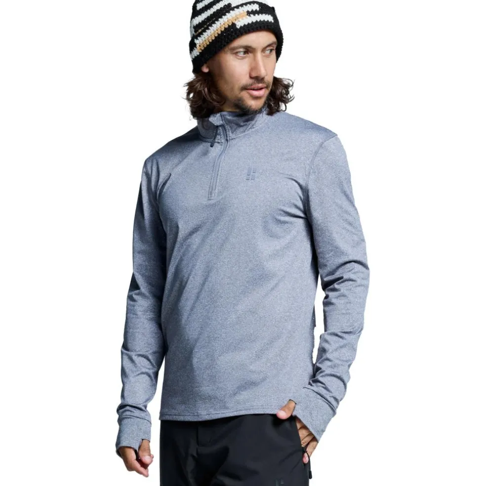 Poederbaas Arctic 2.0 skipully heren grey melange