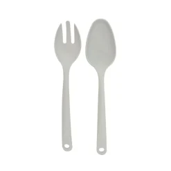 Point-Virgule 2-delig slabestek uit PLA lichtgrijs 25 cm