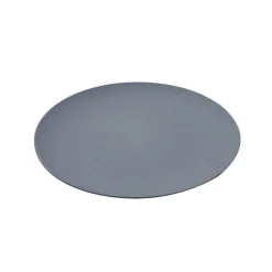 Point-Virgule PLA plat bord ø 255 mm donkergrijs