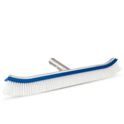 Poolquip Wand- en bodemborstel met aluminium rug