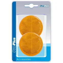 ProPlus Zelfklevende reflector 60 mm oranje per 2 stuks