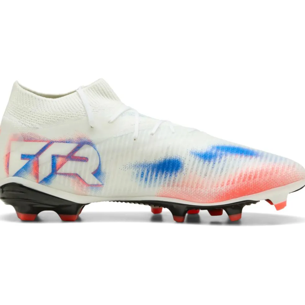 Puma Future 8 Pro FG - AG voetbalschoenen PUMA white PUMA black glowing red