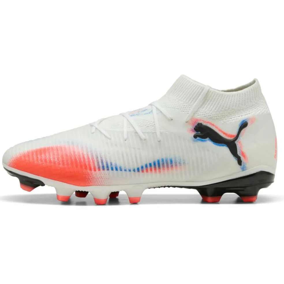 Puma Future 8 Pro FG - AG voetbalschoenen PUMA white PUMA black glowing red