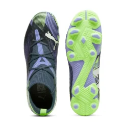 Puma FUTURE 7 PRO FG AG voetbalschoenen junior grey skies puma white fizzy apple