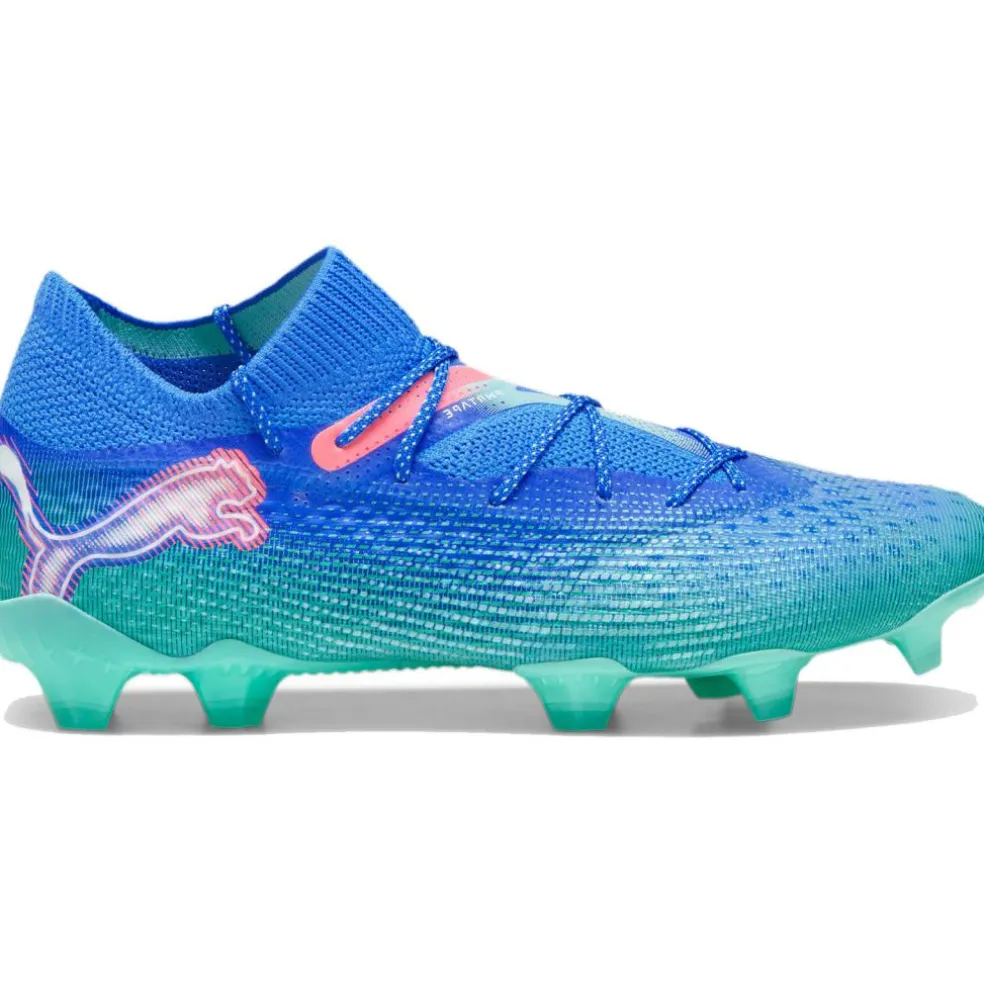 Puma FUTURE 7 ULTIMATE FG AG voetbalschoenen heren bluemazing PUMA white electric peppermint