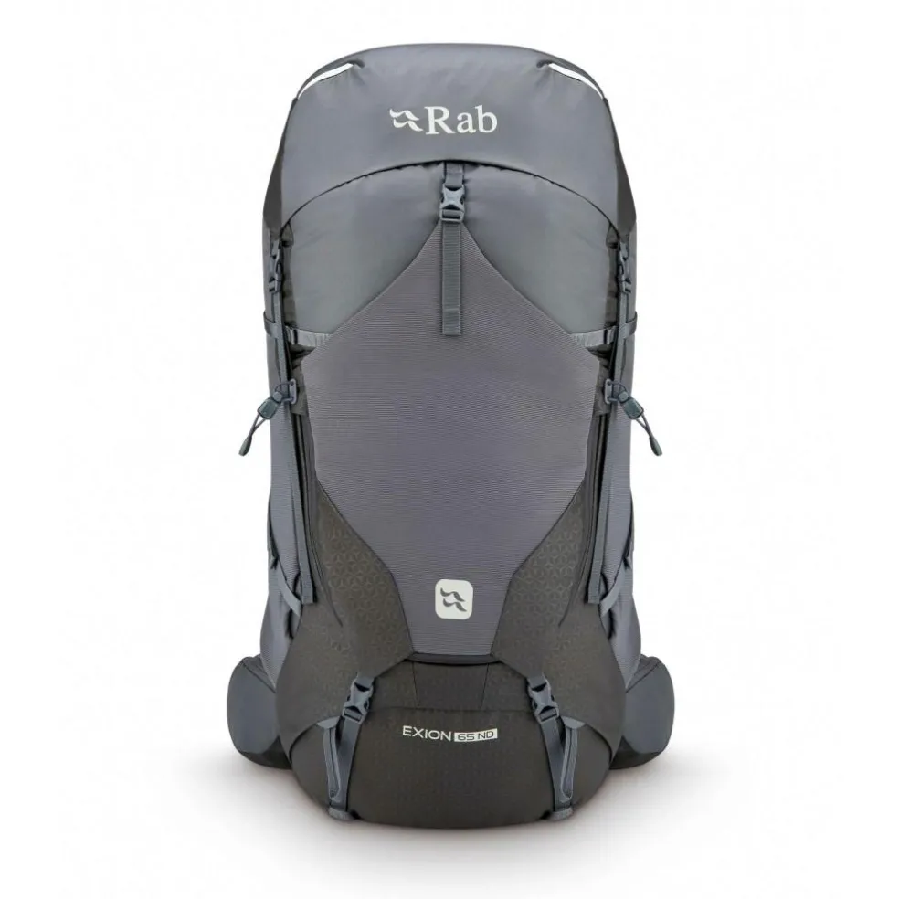 Rab Exion ND backpack 65 liter dames anthracite graphe