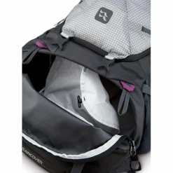 Rab Hyperon ND backpack 65 liter dames dark pewter anthracite