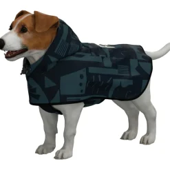 Rainkiss Back To Black Dog Poncho regenjas hond black