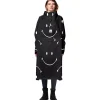 Rainkiss Classic Smile X Smiley regenponcho black white