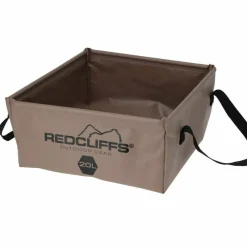 Redcliffs Opvouwbare afwasteil 20 liter brown