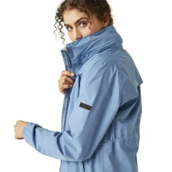 Regatta Sagano parka outdoor jack dames coronet blue white