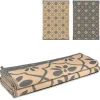 Safarica Safarimat buitenkleed 270 x 200 cm lacrimal black  grey