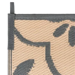 Safarica Safarimat buitenkleed 270 x 200 cm lacrimal black  grey
