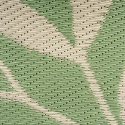 Safarica Safarimat buitenkleed 270 x 400 cm branches green  beige