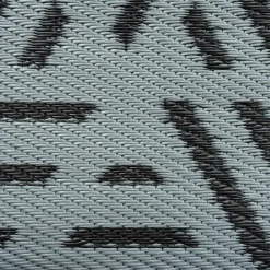 Safarica Safarimat buitenkleed 270 x 300 cm lacrimal black grey