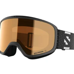 Salomon Lumi Acces skibril junior tonic orange black