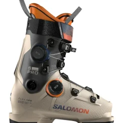 Salomon S/Pro Supra Dual BOA 120 skischoenen heren humus black orange tiger