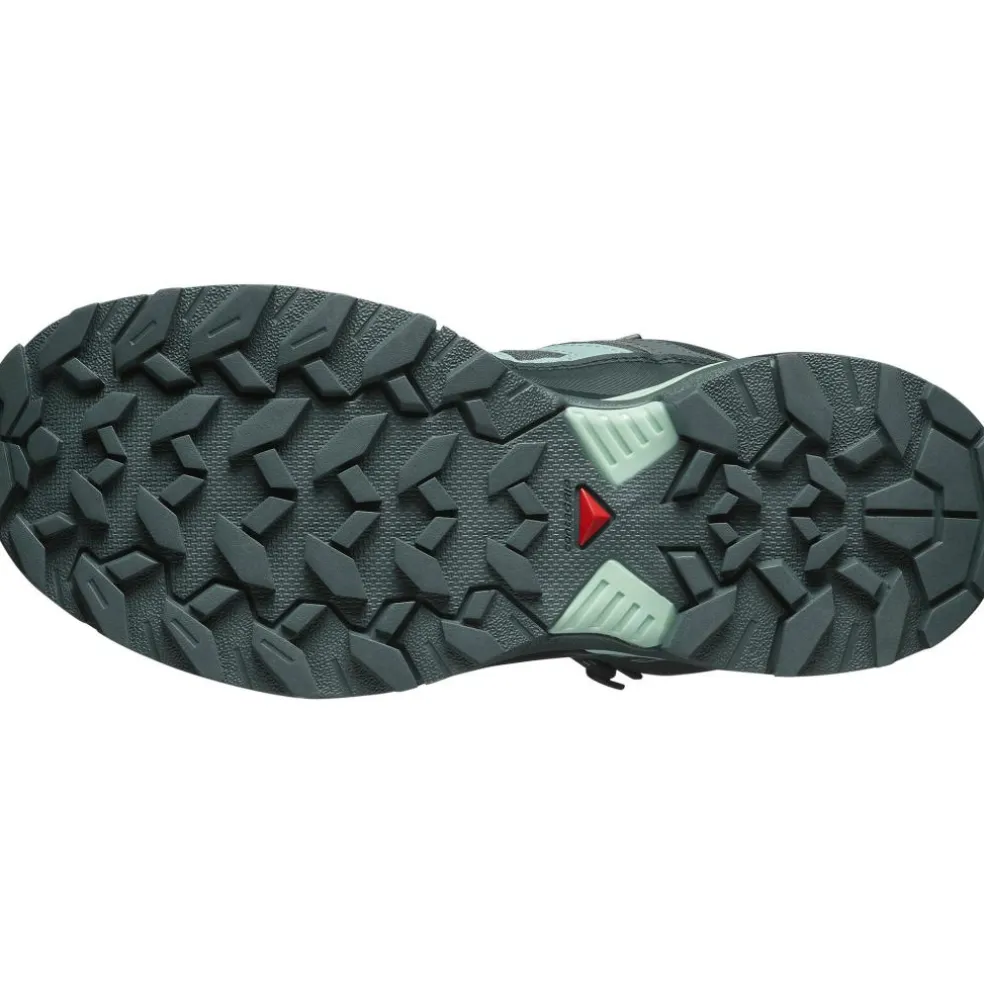 Salomon X ULTRA 360 GORE-TEX wandelschoenen dames turbulence carbon tourmaline