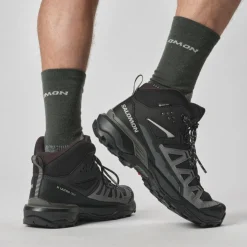 Salomon X Ultra 360 GTX Mid wandelschoenen heren black magnet pewter
