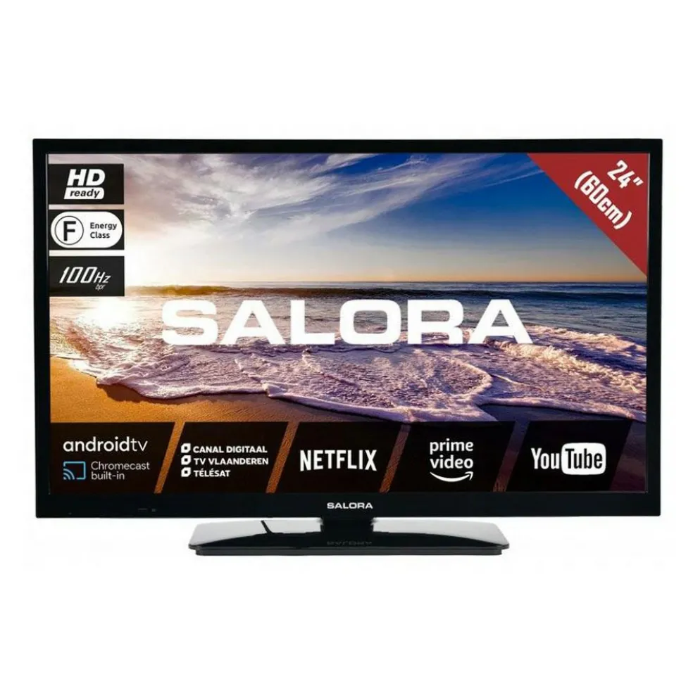 Salora 24" led smart televisie 12 - 230V