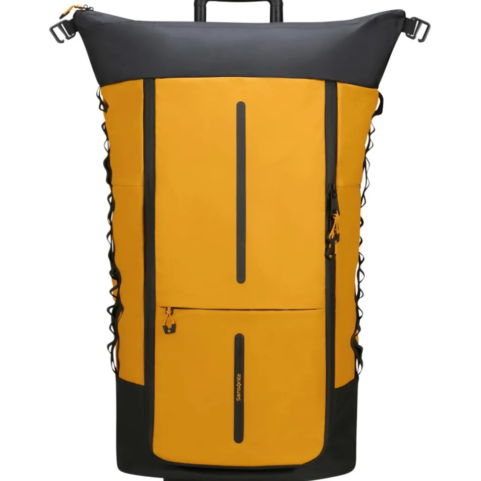 Samsonite Ecodiver Foldable Duffle On Wheels koffer 82 - 25 cm yellow black