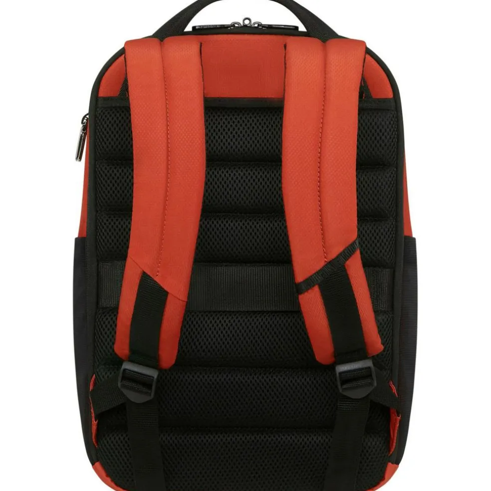 Samsonite Moderny Underseat 14,1 inch laptop rugzak 20 liter terracotta red