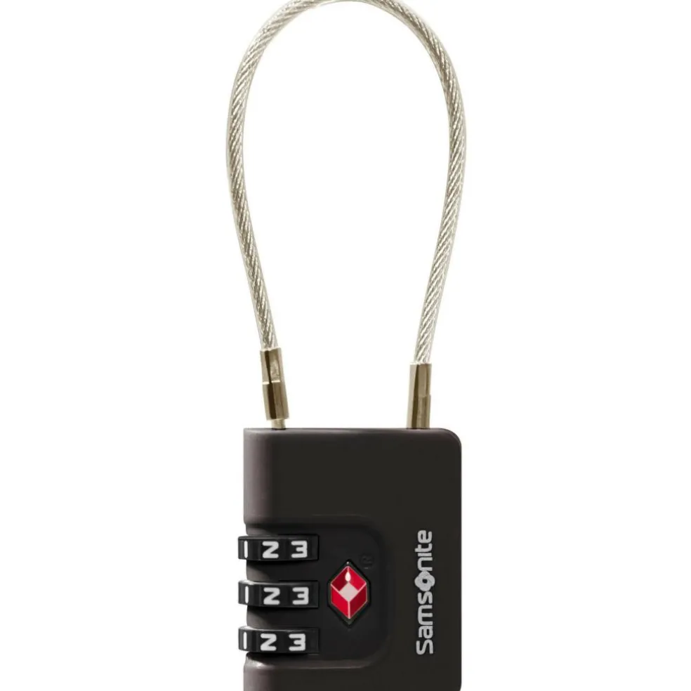 Samsonite Ta Revolution TSA kabelslot black