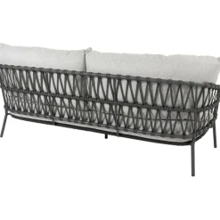 4 Seasons Outdoor  Calpi loungebank anthracite zwart