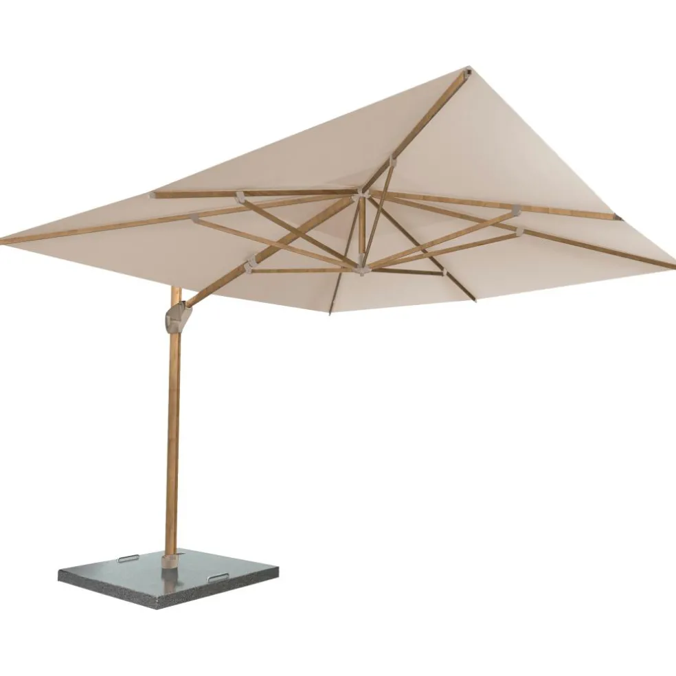 4 Seasons Outdoor Hacienda parasol 300 x 400 cm zand