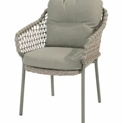 4 Seasons Outdoor  Jura dining tuinstoel latte olive
