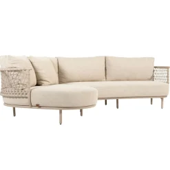 4 Seasons Outdoor  Sardinia Chaise loungeset latte