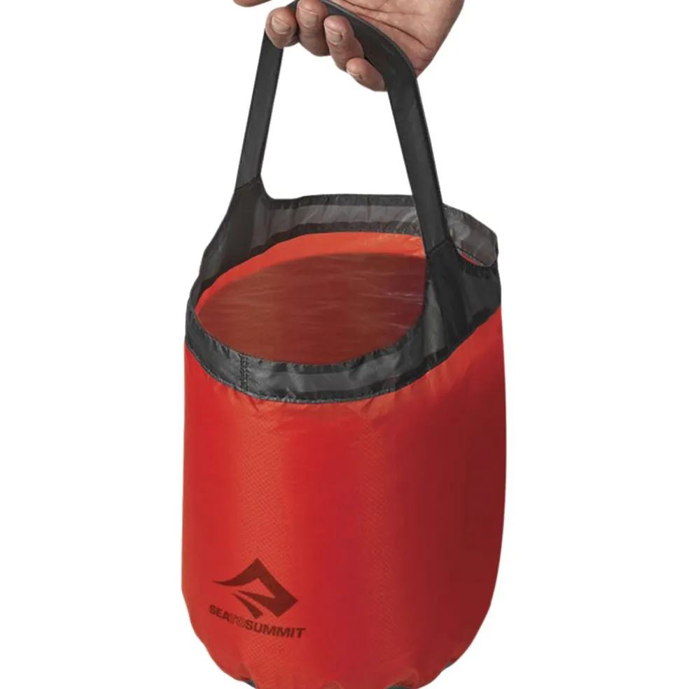Sea To Summit Ultra-Sil opvouwbare emmer 10 liter red