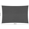 Shadow Comfort  Rechthoek schaduwdoek 300 x 400 cm cool grey