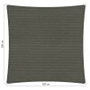 Shadow Comfort  Waterdicht vierkant schaduwdoek 300 x 300 cm grey
