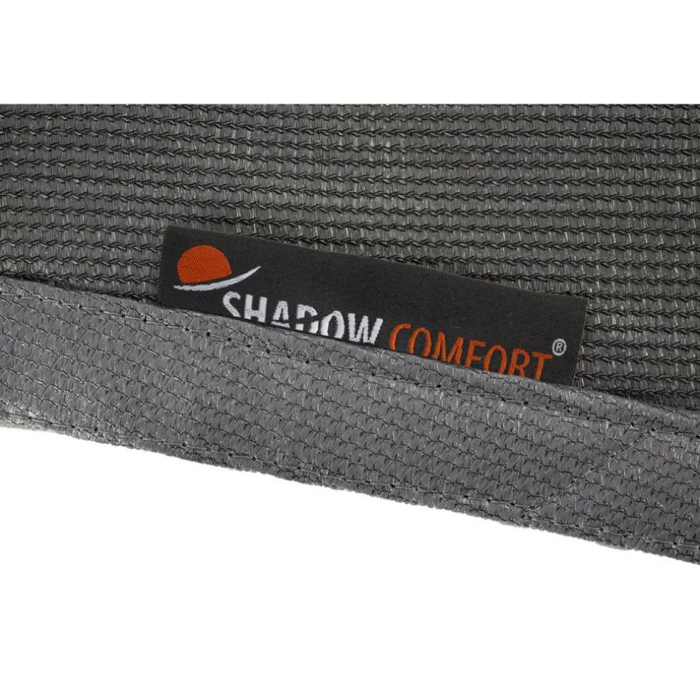 Shadow Comfort Waterdicht vierkant schaduwdoek 300 x 300 cm grey