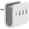 SHI USB 4x 4,8A wandoplader wit