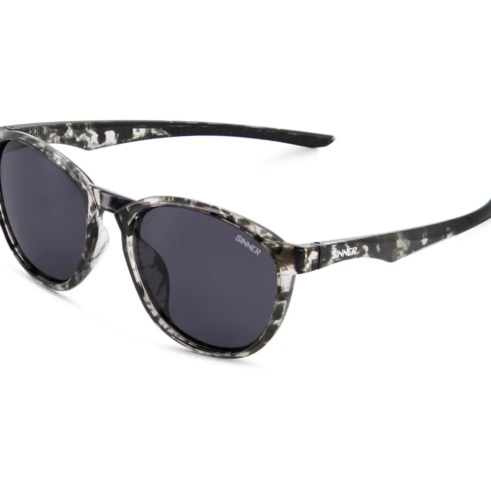 Sinner Clusia zonnebril smoke shiny grey tortoise