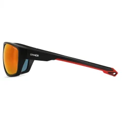 Sinner Nirapi zonnebril smoke black red oil matte black red