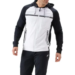 Sjeng Sports  Anzel trainingsjack heren real white
