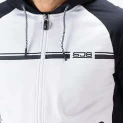 Sjeng Sports  Anzel trainingsjack heren real white