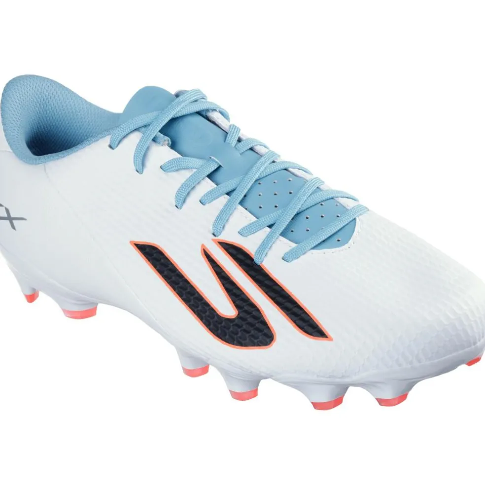 Skechers SKX_2 Academy FG voetbalschoenen heren white turquoise pink