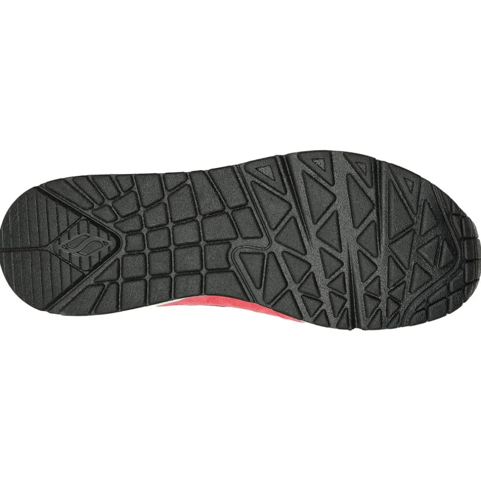 Skechers Uno - 2 Much Fun schoenen dames pink orange