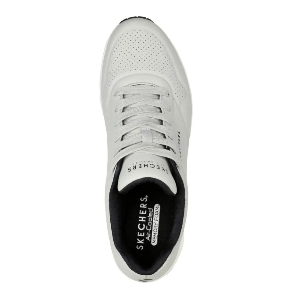 Skechers Uno - Stand On Air schoenen heren light grey black
