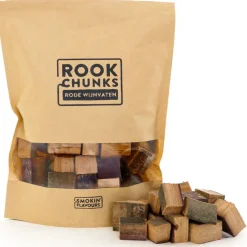 Smokin' Flavours  chunks rode wijnvaten 1 kg