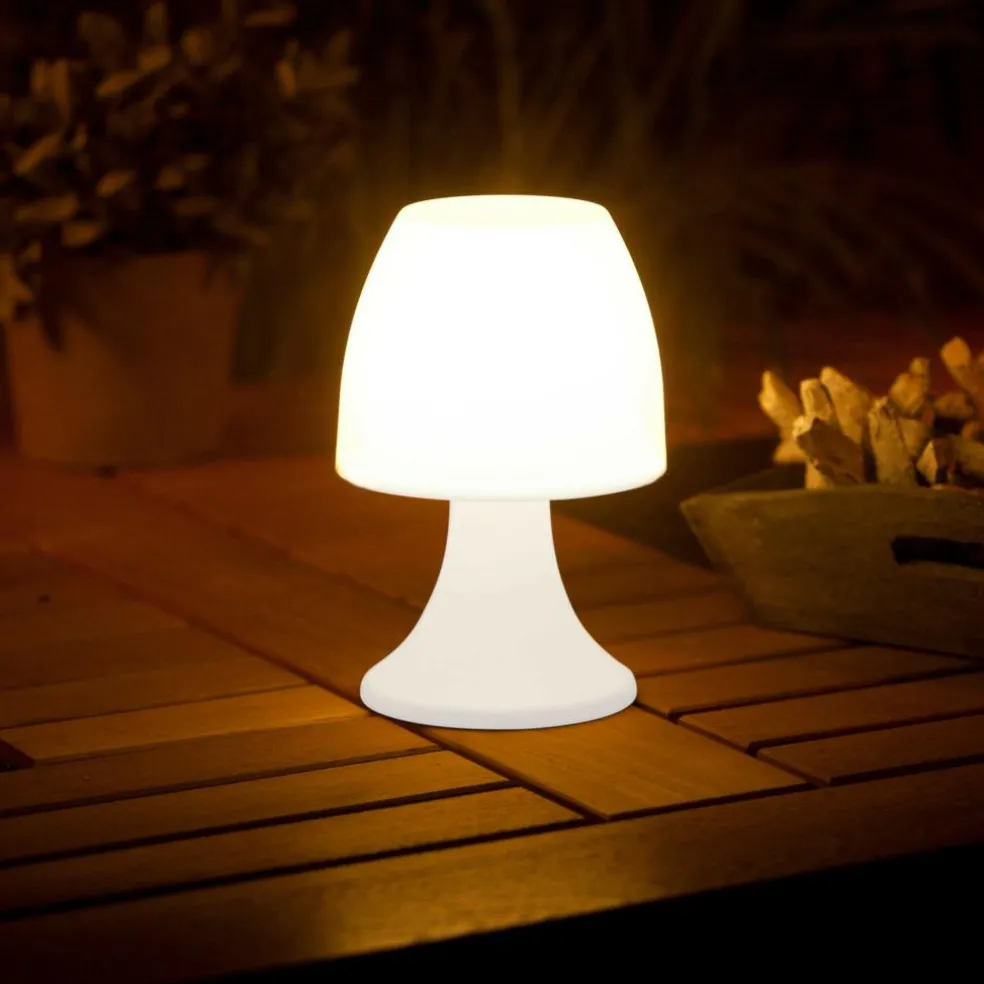 SMOOZ Mushroom led tafellamp incl batterijen