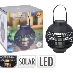 Solar Lantaarn zwart